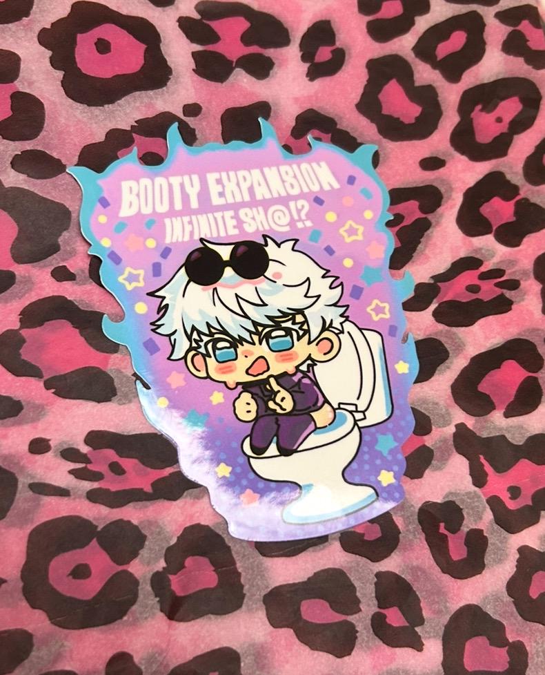 Cursed Jk Die Cut Sticker | Waterproof Vinyl