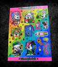 Scene Snoopie Sticker Sheet: Glossy Vinyl Waterproof Decals