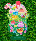 Desert reptile Creatures Sticker Sheet