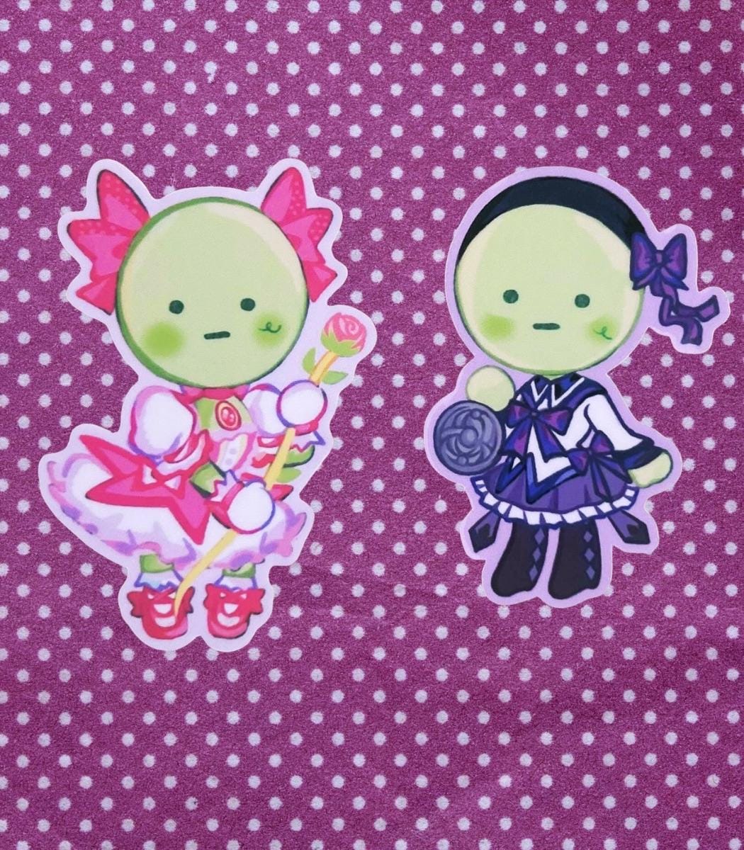 Anime Inspired x Smisky Stickers vinyl Water proof glossy finish