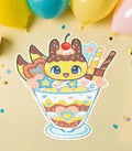 Digital Friend Party Parfaits Stickers