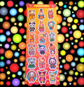 Circus Critters Decora Sticker sheet | vinyl waterproof paper