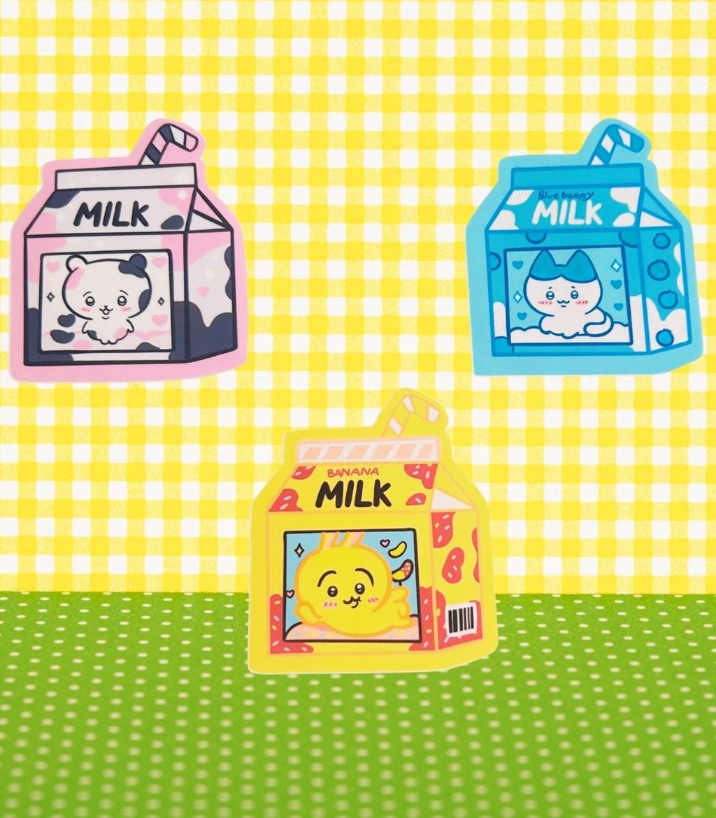 Chiikawa milk stickers