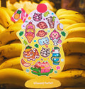 Desert jungle Creatures Sticker Sheet Vinyl Waterproof sheet