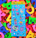 Clowny Digital Friends Sticker Sheet