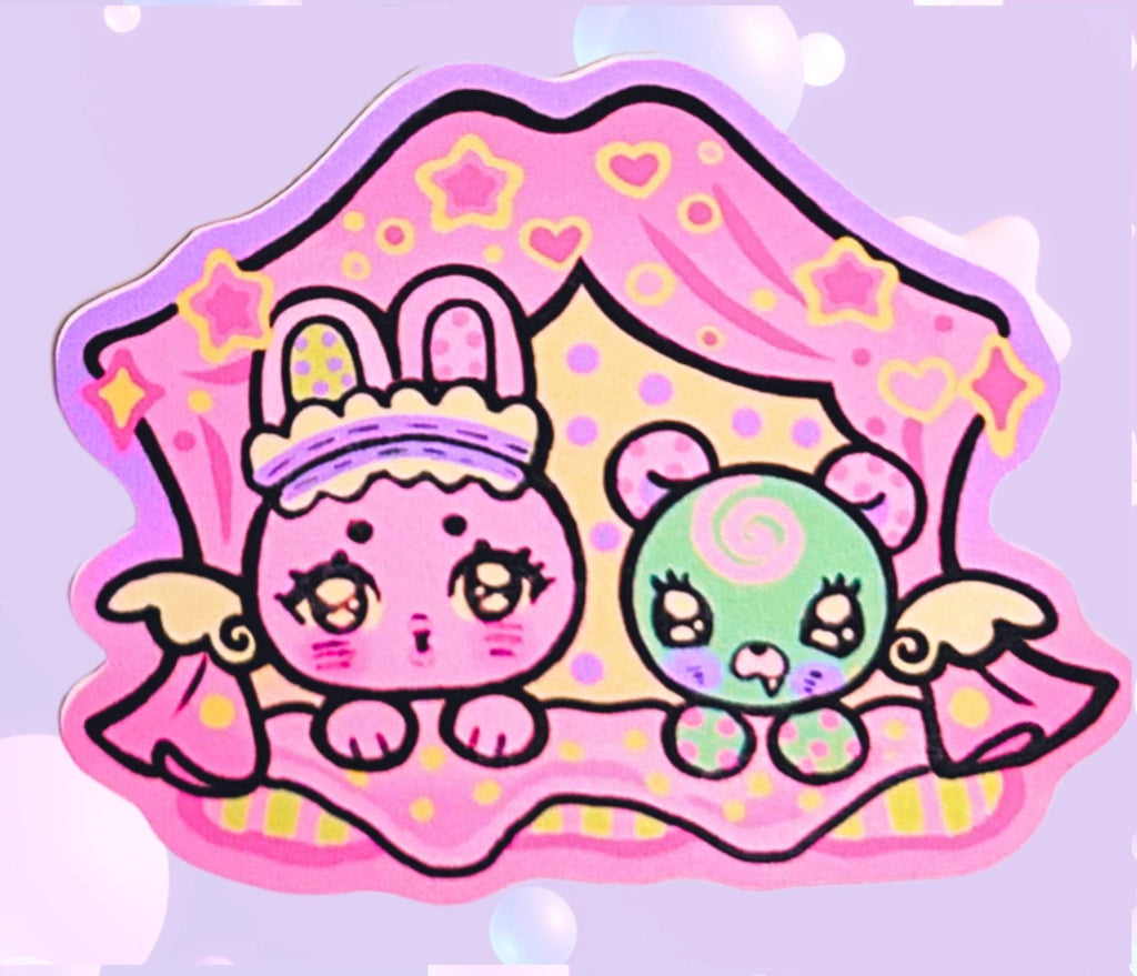 Whimsical Critters Vinyl Waterproof stickers