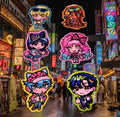 Alien Star Gyaru Die cut sticker. Waterproof Vinyl