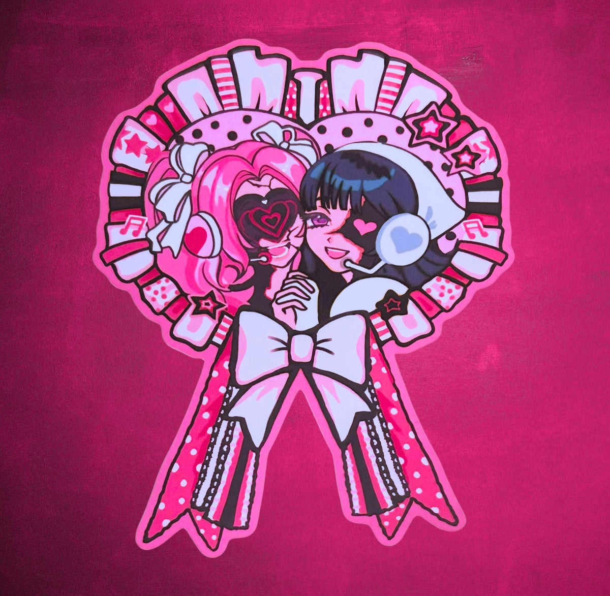Alien ZOMBIE die cut Waterproof sticker