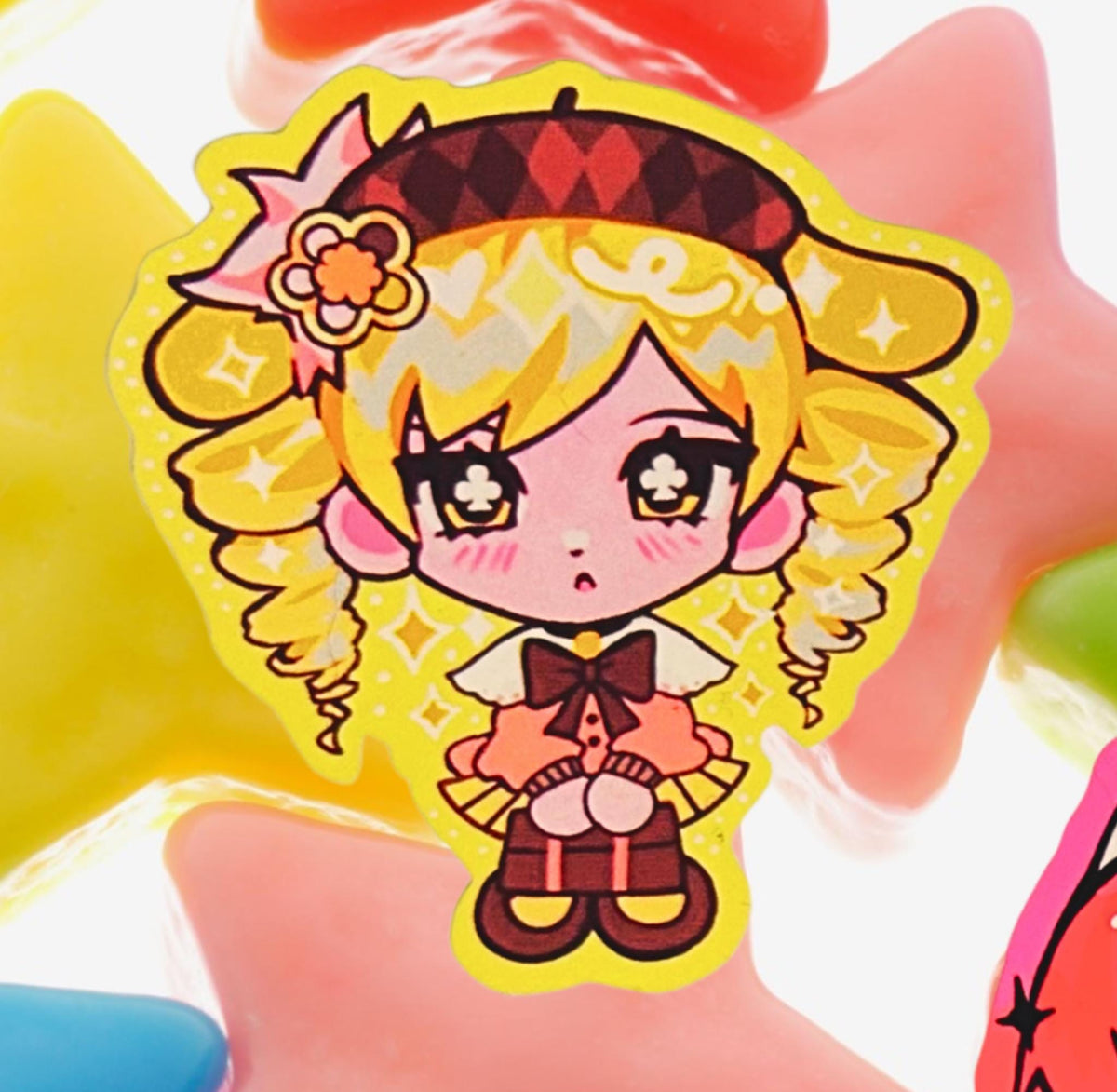 Magical Anime Stickers vinyl Water proof glossy finish