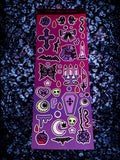 Spooky Gothic Decora Sticker sheet | Waterproof vinyl/ scratch resistant