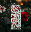 Demon and angel Mif Sticker Sheet: Glossy Vinyl Waterproof Decals